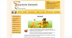 Desktop Screenshot of dieteticienne77.fr