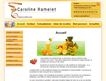 Tablet Screenshot of dieteticienne77.fr